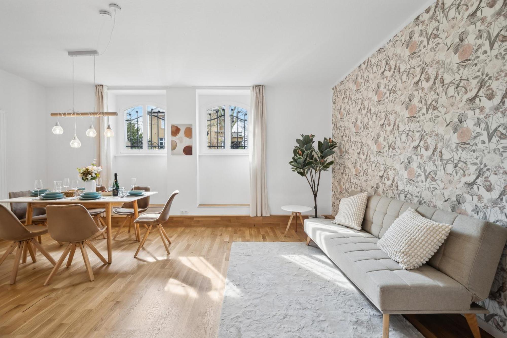 Wiener Palais Am Grossen Garten, Arbeitsplatz, Familie, 7 Pers, Smart-Tv Dresda Exterior foto